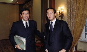 Il Presidente Giacomo Basso incontra Gianfranco Fini